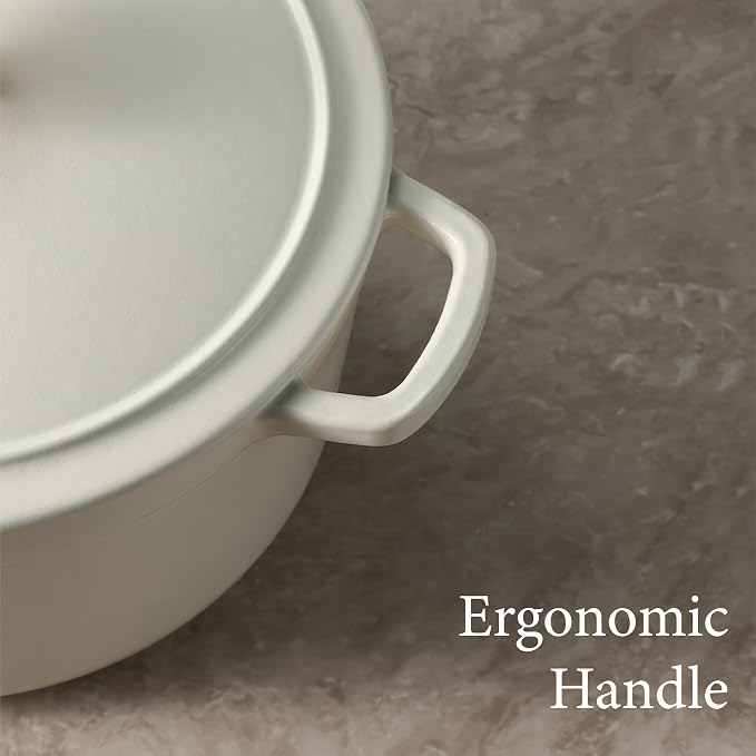 CAROTE 5QT Enameled Cast Iron Dutch Oven Pot - Image 6