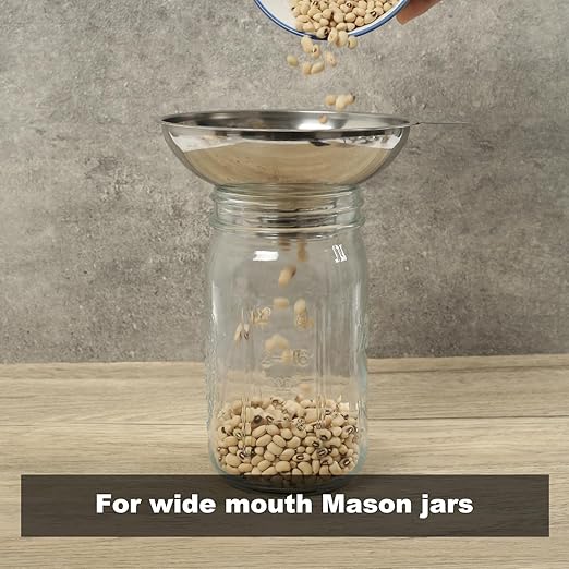 Serinar Canning Funnel with Stainless Steel Filter - Image 5