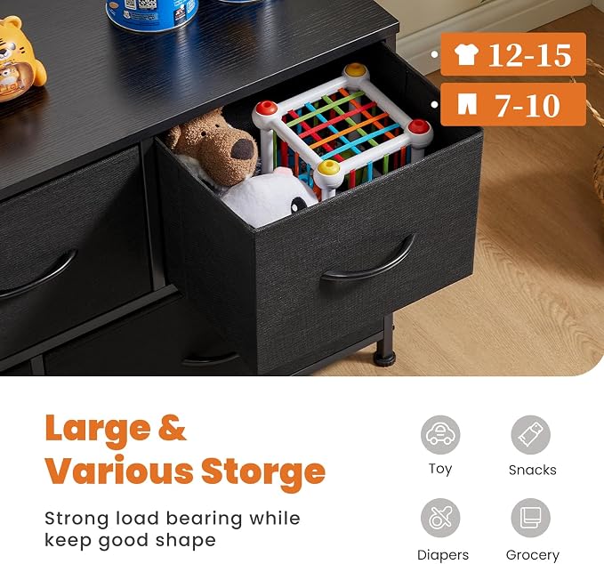 Sweetcrispy Dresser for Bedroom - Image 4