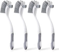 4-Pack Heavy-Duty Dish Scrub Brushes by CLEANHOME