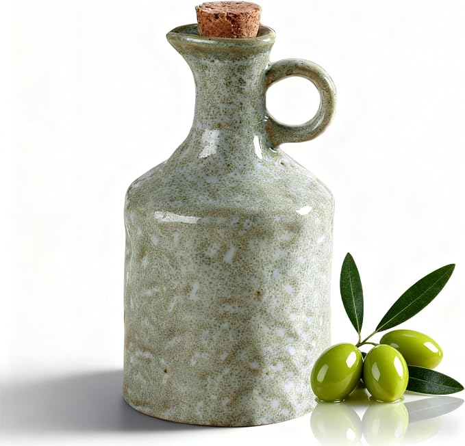 Ceramic Olive Oil Dispenser by Unknown