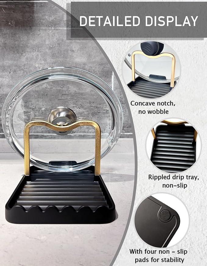 Anti-Rust Metal Spoon Rest - Image 3