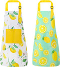 2 Pack Kids Apron, Cute Cooking Aprons, Waterproof Art Apron by XLSXEXCL