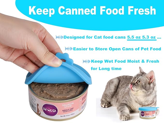 COMTIM Cat Food Can Covers Lids - Image 6