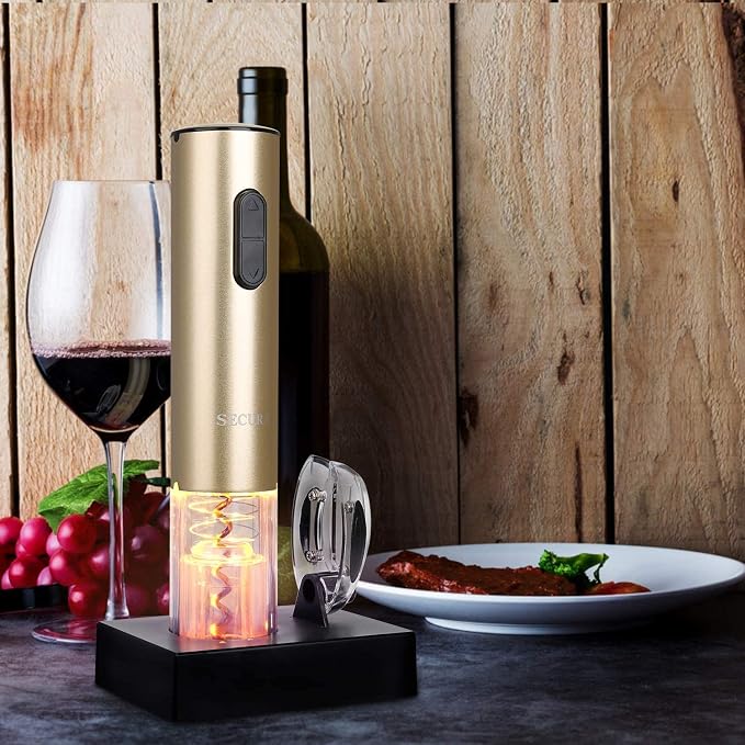 Secura Electric Wine Opener, Automatic Bottle Corkscrew Opener - Image 6