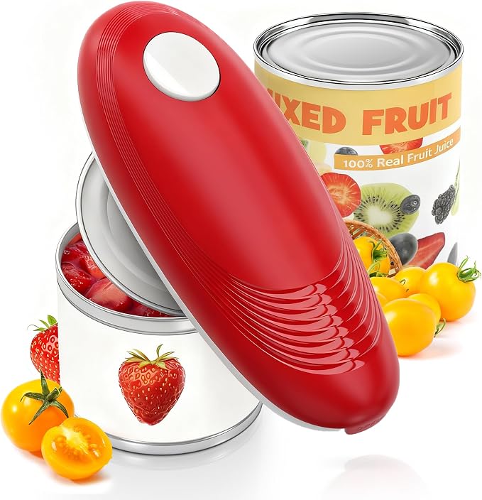 Electric Can Opener, Food Safe Automatic Can Opener by Brilam