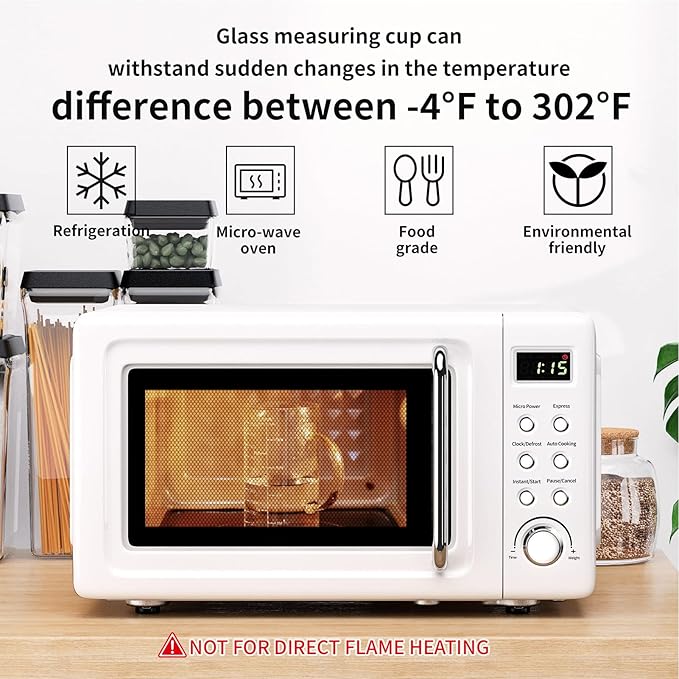 77L Glass Measuring Cup, High Borosilicate Glass Measuring Cup - Image 5