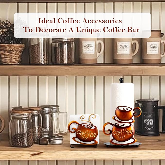 Standing Paper Towel Roll Holder Countertop - Image 8