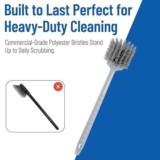 SPARTA 40501EC23 Plastic Large Scrub Brush, Kitchen Brush, Utility Brush - Image 6