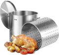 VEVOR Stainless Steel Stockpot, 100 Quart Large Cooking Pots, Cookware Sauce Pot by VEVOR