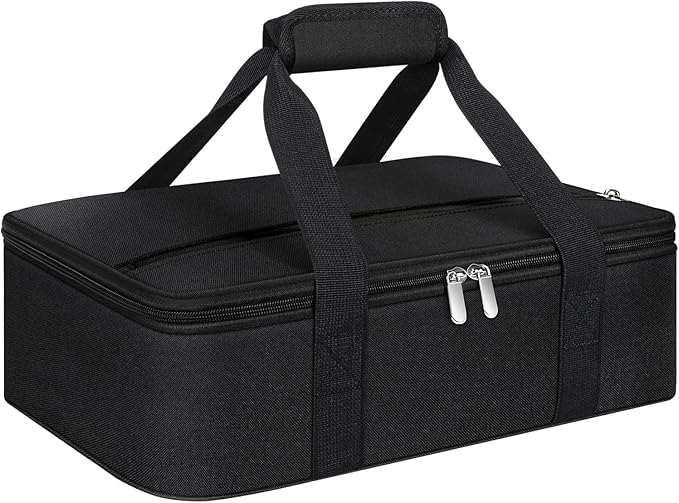 Insulated Casserole Carrier, Portable Casserole Carrier by MIAOJIE