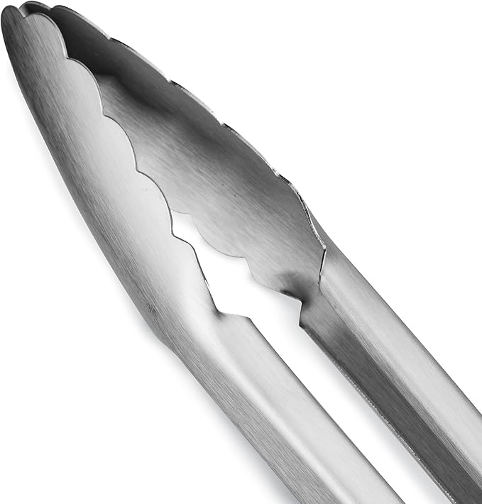 304 Stainless Steel Kitchen Cooking Tongs - Image 2