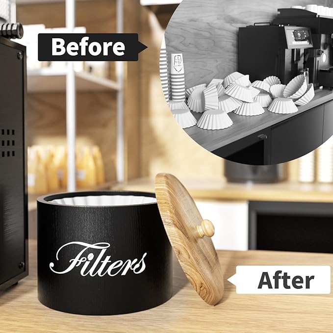 Wooden Coffee Filter Holder - Image 3