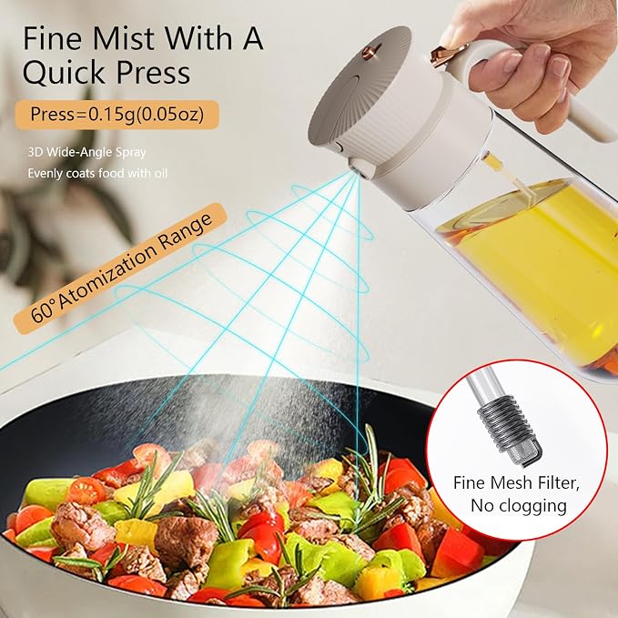 2026 New 19.6oz/580ml Olive Oil Sprayer - Image 3
