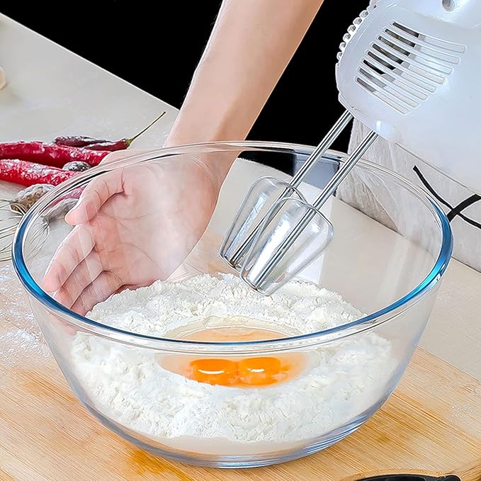 Homwin Glass Mixing Bowl Set of 3 - Image 2