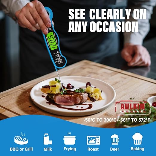 AWLKIM Digital Meat Thermometer - Image 5