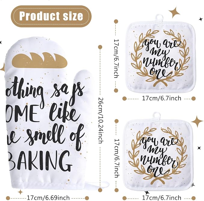 Patelai 30 Pieces Blank Sublimation Oven Mitts Set Include Blank Sublimation - Image 4