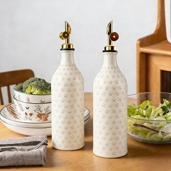 Ceramic Olive Oil Dispenser Bottle - Image 4
