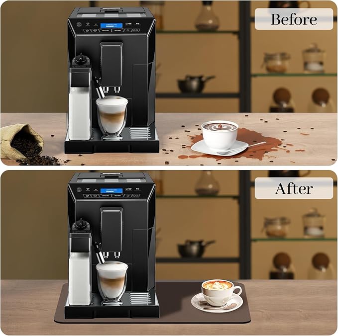 Bloss Coffee Mat, Bar Mat, Hide Stain Absorbent Drying Mat - Image 4