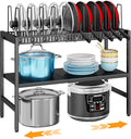 2-Tier Pots and Pans Organizer Under Cabinet, Expandable Pots Lid Organizers by Cottage+Charm