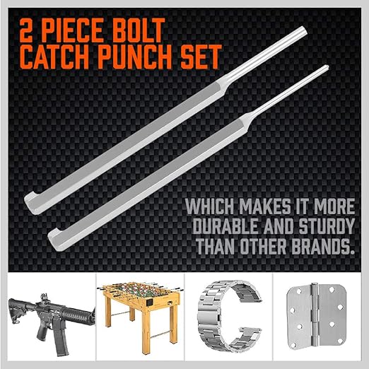 Premium 7-Piece Roll Pin Starter Punch and Bolt Catch Install Punch Set - Image 4
