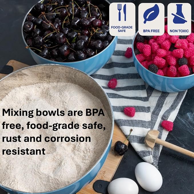WHYSKO® Stainless Steel Mixing Bowls - Image 5