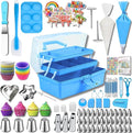 Cake Decorating Tools Supplies Kit: 274pcs Baking Accessories by CreamFrostingandCookieDeco