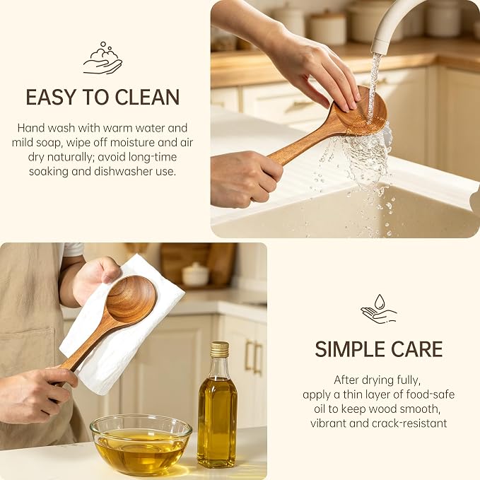 Wooden Utensil Set 11 Pcs - Image 8
