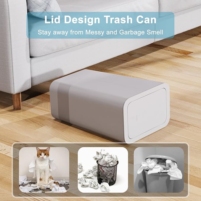 N. NETDOT 3 Pack Small Trash Can - Image 3