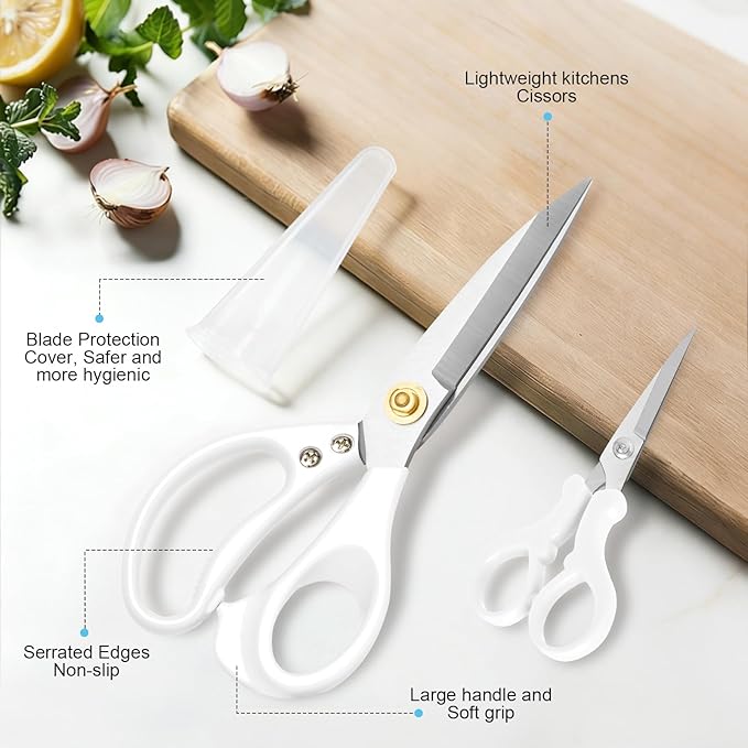 All Purpose Kitchen Scissors, Kitchen Shears Heavy Duty - Image 2