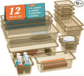 ElegantArray 12 PCS Drawer Organizer Set, 4 Sizes Tool Storage Trays by Unknown