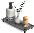 Quick Dry Sink Caddy Kitchen Sink Organizer, Water Absorbing Stone Tray by Unknown