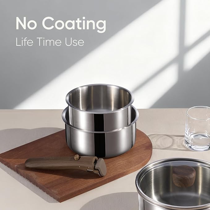 CAROTE Tri-Ply Stainless Steel Sauce Pan - Image 3