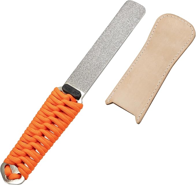 SHARPAL 181N Dual-Grit Diamond Sharpening Stone File Garden Tool Knife Sharpener by SHARPAL