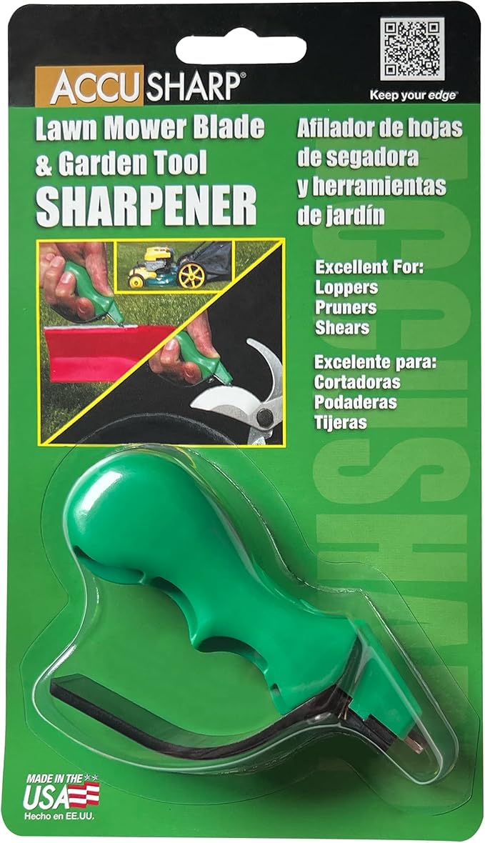 AccuSharp Large Garden Tools and Lawn Mower Blades Sharpener, Pruners and Shears - Image 4
