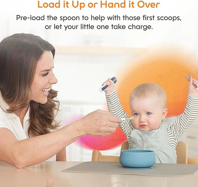 NumNum Baby Spoons Set, Baby Essentials Pre-Spoon GOOtensils - Image 6