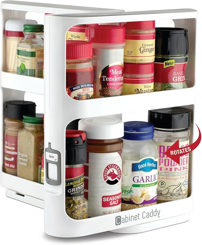 Cabinet Caddy Spice Rack Organizer by InspiredProducts