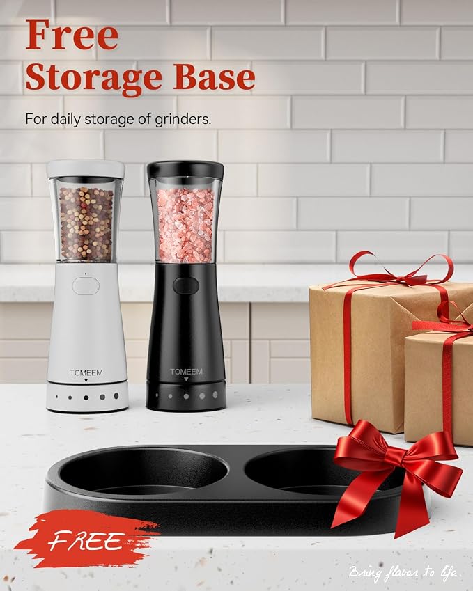 Electric Salt and Pepper Grinder Set - Image 9