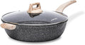 CAROTE 12.5 Inch Nonstick Deep Frying Pan by CAROTE