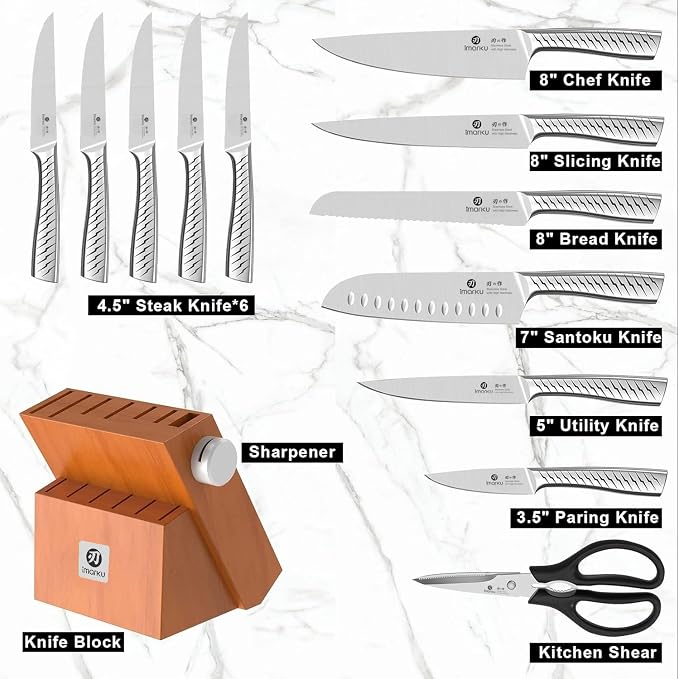 imarku® Knife Set, 14-Piece Knife Sets - Image 3