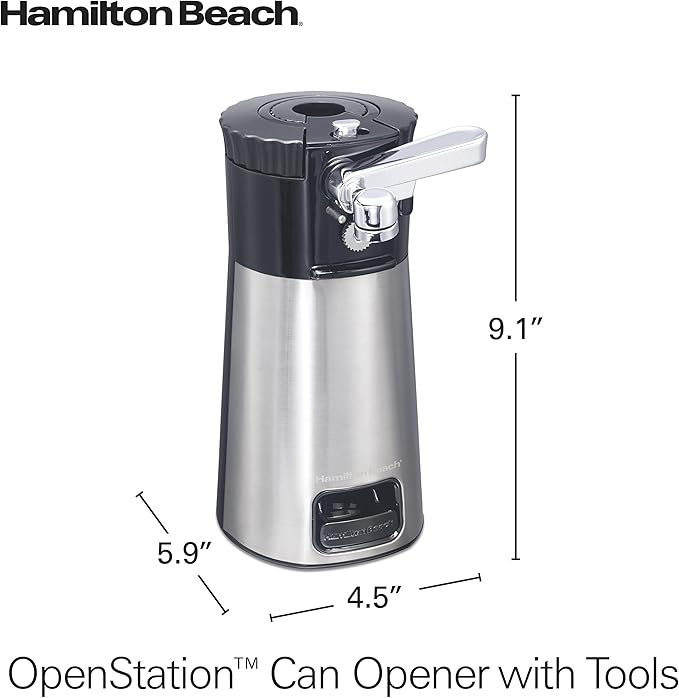 Hamilton Beach OpenStation Electric Automatic Can Opener - Image 8