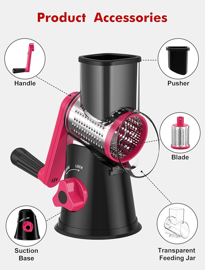 Cheese Grater Rotary, Rotary Grater - Image 7
