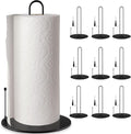 10Pack Paper Towel Holder, Bulk Black Paper Towel Holder Stand Countertop by QualityEfficiency
