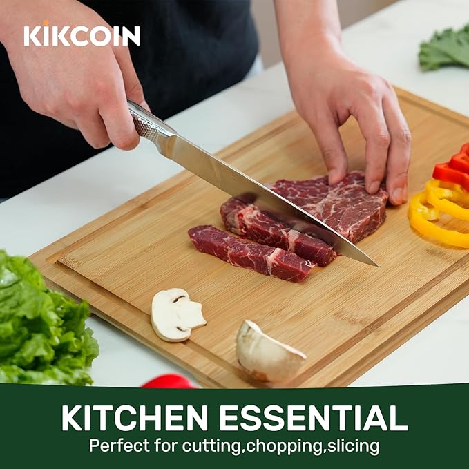 Kikcoin 17”×11” Bamboo Cutting Boards - Image 2