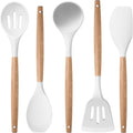 Herogo 5-Piece Cooking Utensils Set, Silicone Kitchen Utensils Set by Herogo