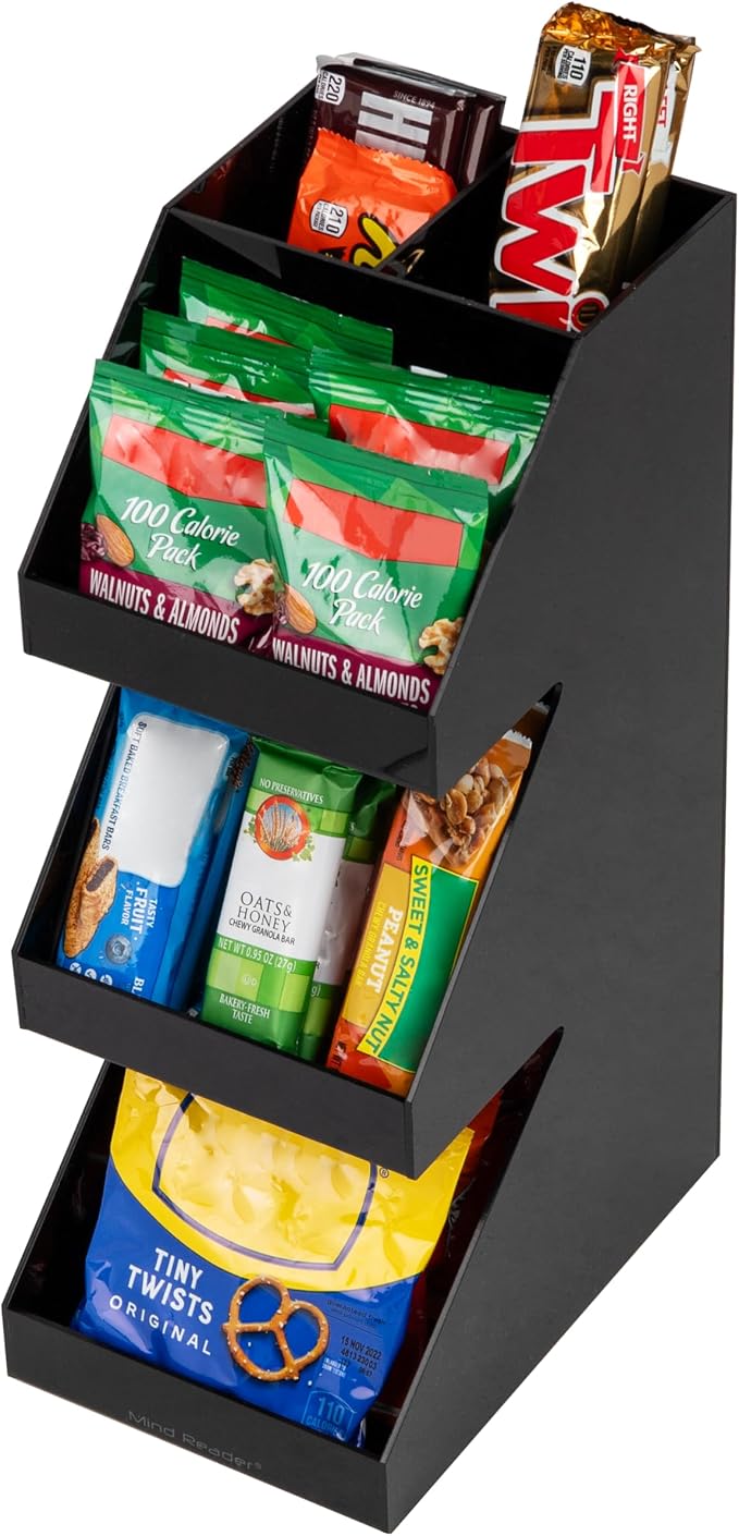 Mind Reader Coffee Tea Utensil and Condiment Station, Countertop Organizer by MindReader