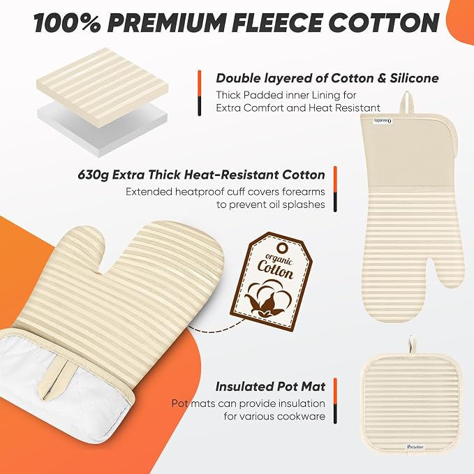 Oven Mitts Kitchen Towels and Dishcloths - Image 3