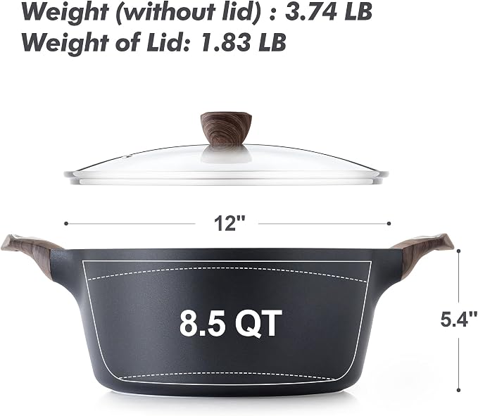 SENSARTE Nonstick Stock Pot - Image 2