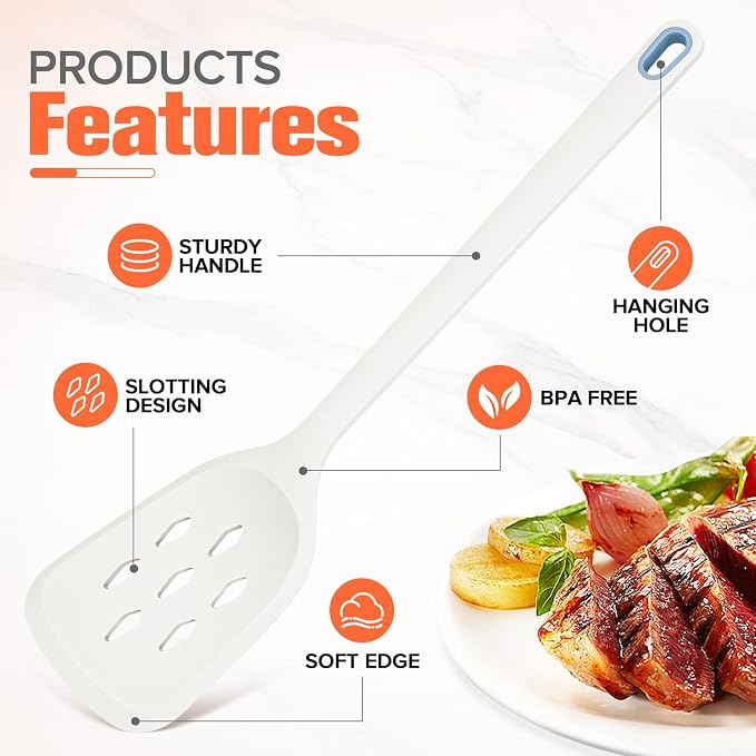 Large Silicone Utensils Set of 7 - Image 4