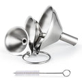 Supercenter Kitchen Funnel, Stainless Steel Mini Funnel, by Supercenter